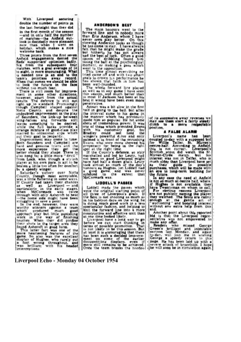 Liverpool Echo Report