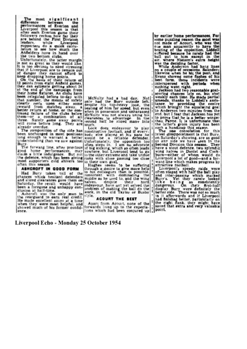 Liverpool Echo Report