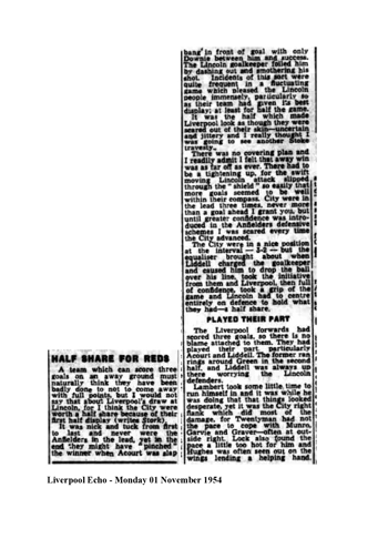 Liverpool Echo Report