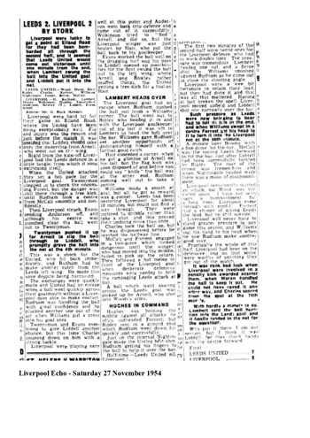 Liverpool Echo Report