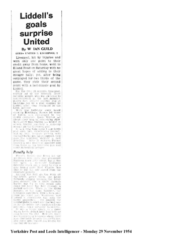 Yorkshire Post and Leeds Intellegencer report