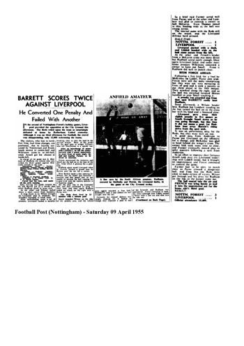 Nottingham Evening Post report