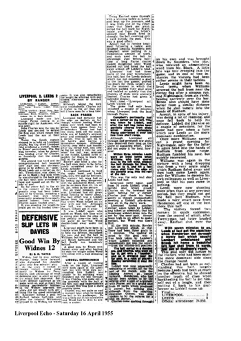 Liverpool Echo Report