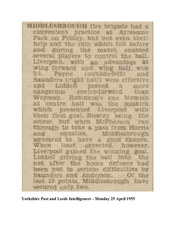 Yorkshire Post and Leeds Intellegencer report