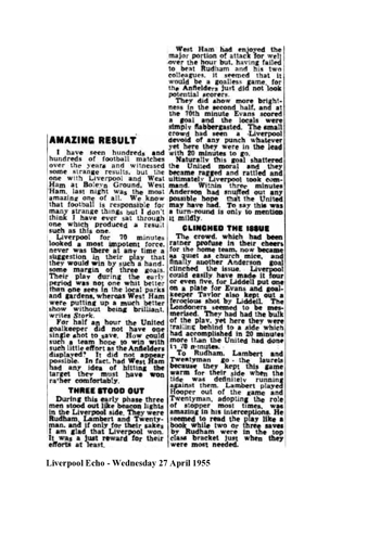 Liverpool Echo Report