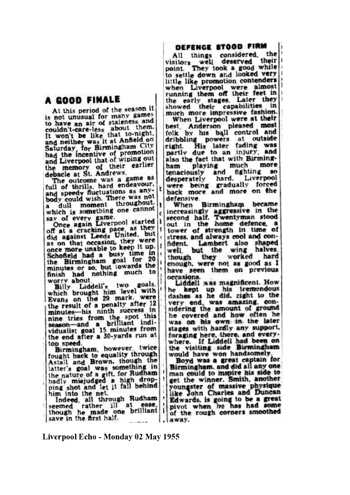 Liverpool Echo Report