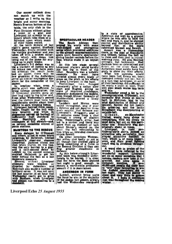 Liverpool Echo Report