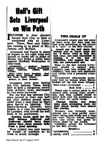 Star Green'un report