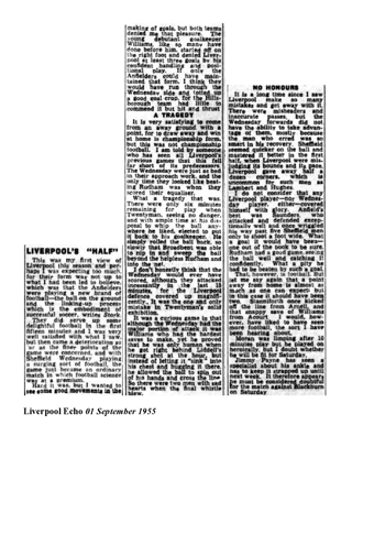 Liverpool Echo Report