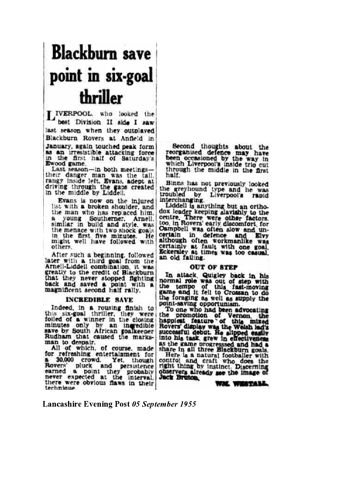 Lancashire Evening Post report