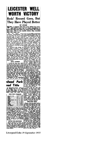 Liverpool Echo Report