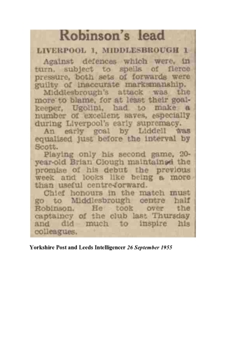 Yorkshire Post and Leeds Intellegencer report