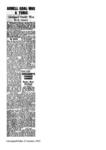 Liverpool Echo Report