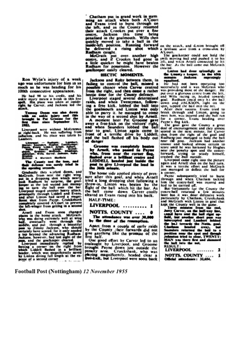 Nottingham Evening Post report