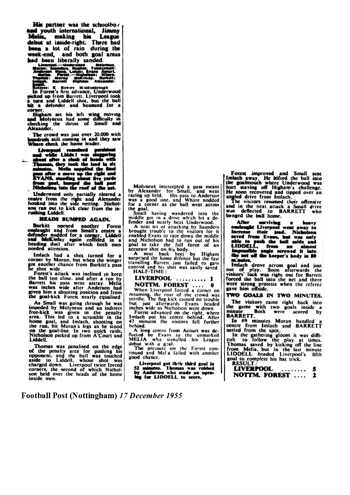 Nottingham Evening Post report