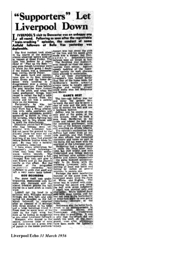 Liverpool Echo Report