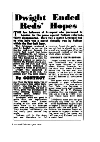 Liverpool Echo Report