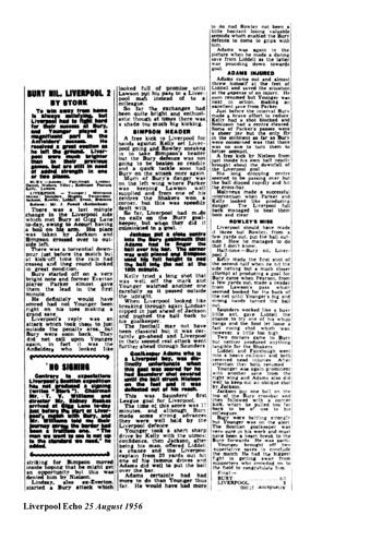 Liverpool Echo Report