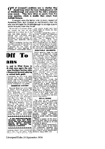 Liverpool Echo Report