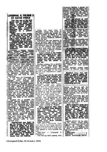 Liverpool Echo Report