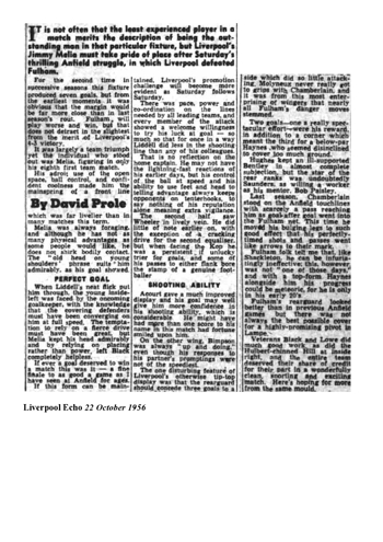 Liverpool Echo Report