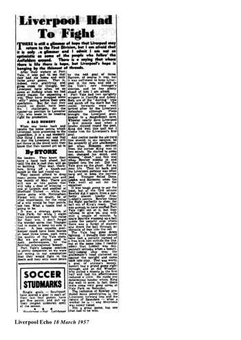 Liverpool Echo Report