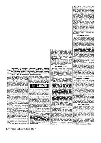 Liverpool Echo Report