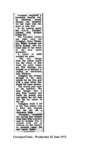 Liverpool Echo report