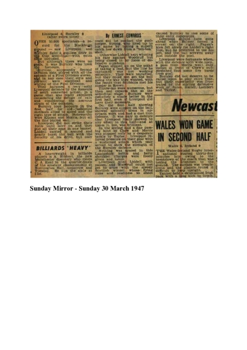 Sunday Mirror report