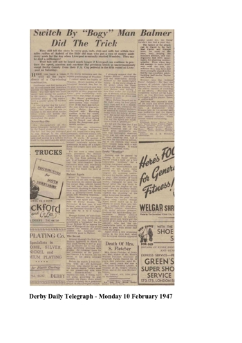 Telegraph report