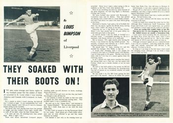 They soaked with their boots on! says Louis Bimpson in Football Monthly