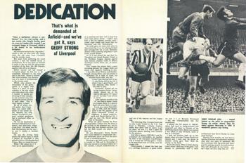 Dedication is what is demanded at Anfield - Football Monthly March 1970
