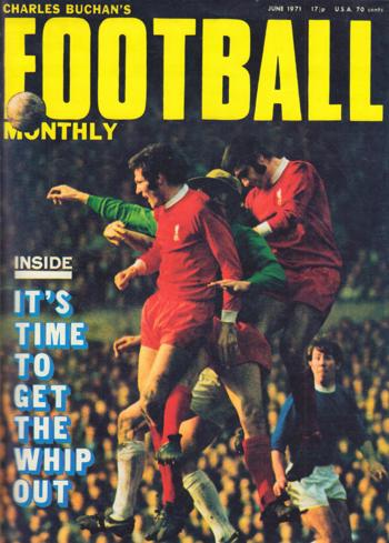 John Toshack on the cover of Football Monthly