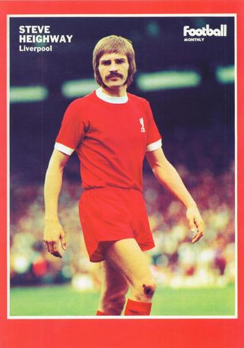 A poster of Steve Heighway - Football Monthly December 1972