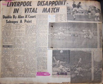 Press report from Ken Charmer's scrapbook