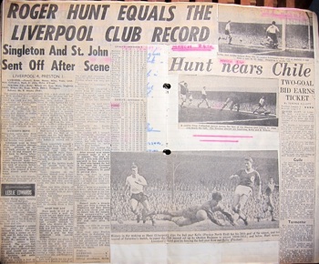 Press report from Ken Charmer's scrapbook