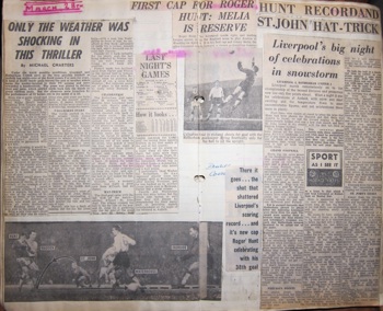 Press report from Ken Charmer's scrapbook