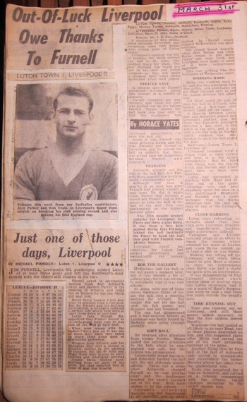 Press report from Ken Charmer's scrapbook
