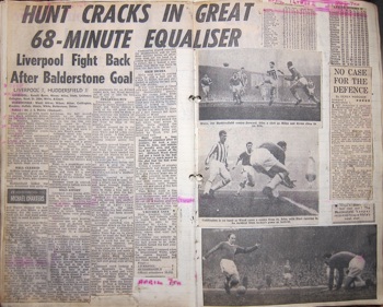 Press report from Ken Charmer's scrapbook