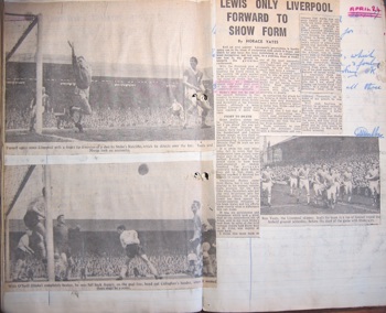 Press report from Ken Charmer's scrapbook