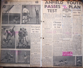 Press report from Ken Charmer's scrapbook