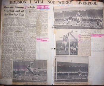 Press report from Ken Charmer's scrapbook