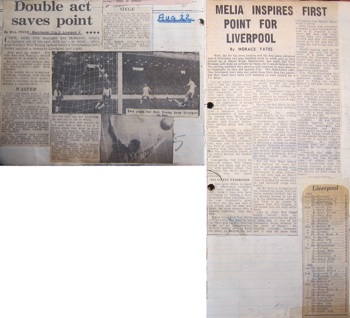 Press report from Ken Charmer's scrapbook