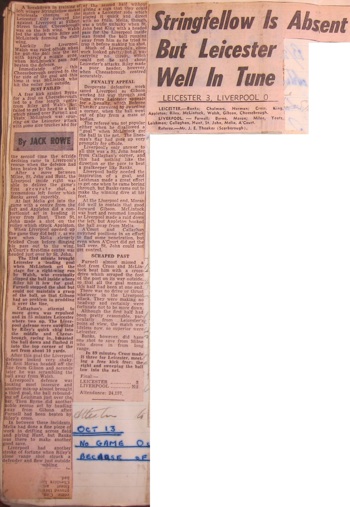 Press report from Ken Charmer's scrapbook