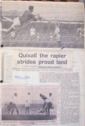 Press report from Ken Charmer's scrapbook
