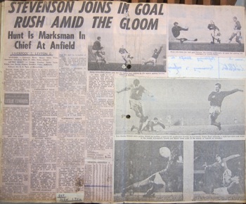 Press report from Ken Charmer's scrapbook