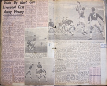 Press report from Ken Charmer's scrapbook