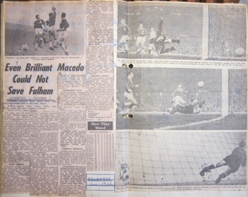 Press report from Ken Charmer's scrapbook