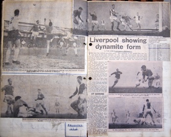 Press report from Ken Charmer's scrapbook