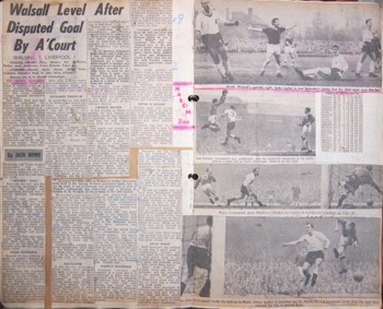 Press report from Ken Charmer's scrapbook